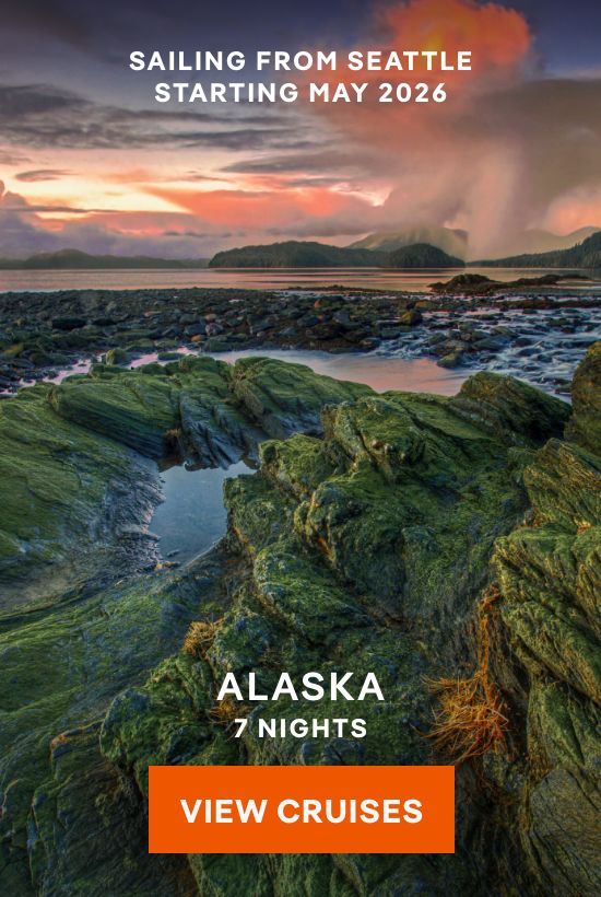 Sailing From Seattle to Alaska Starting May 2026 – 7 Nights – Click to View Cruises & Book Now