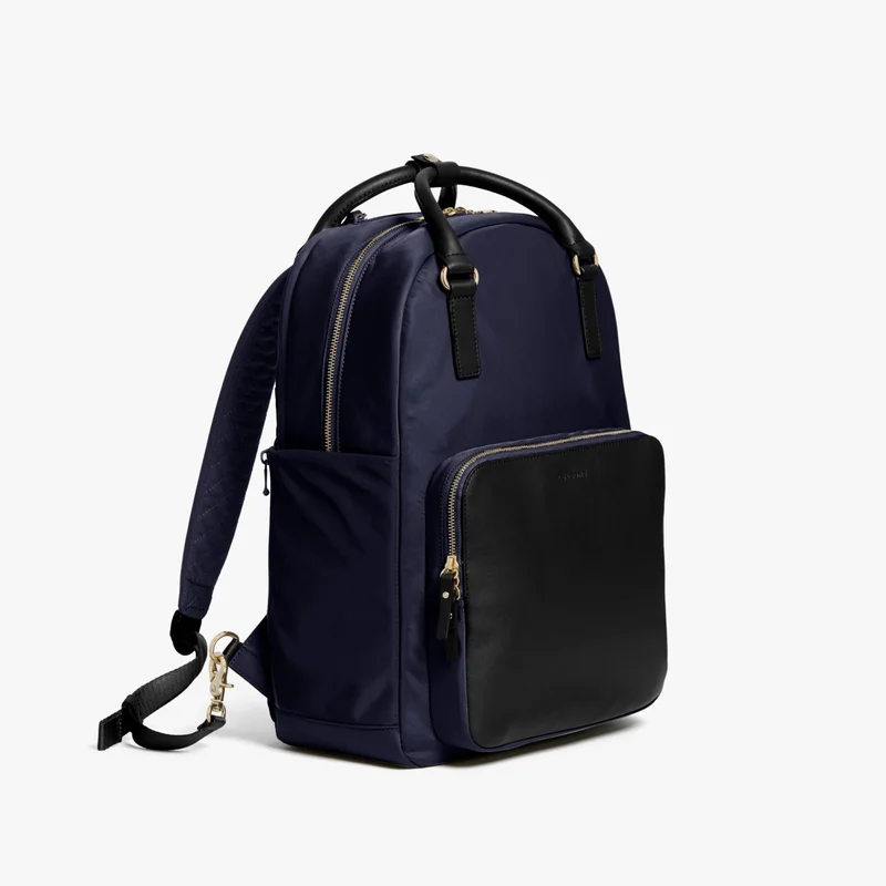 Image of The Rowledge - Nylon - Deep Navy / Gold / Camel