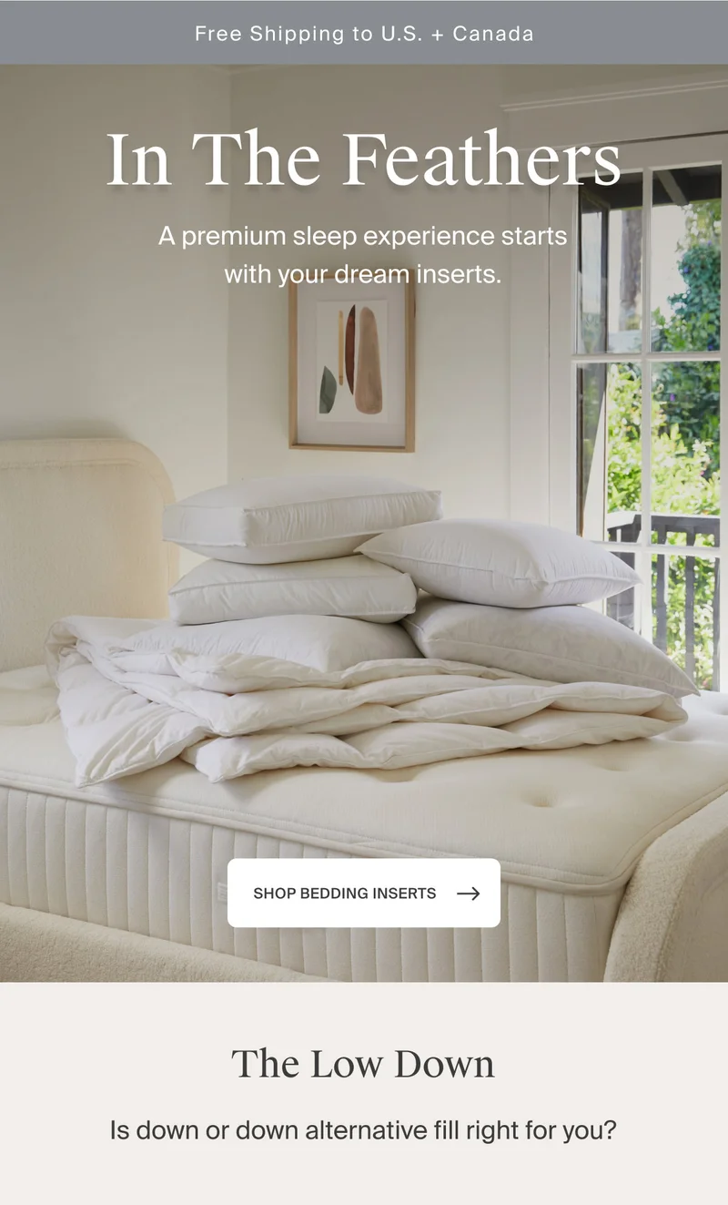 Shop All Bedding Inserts