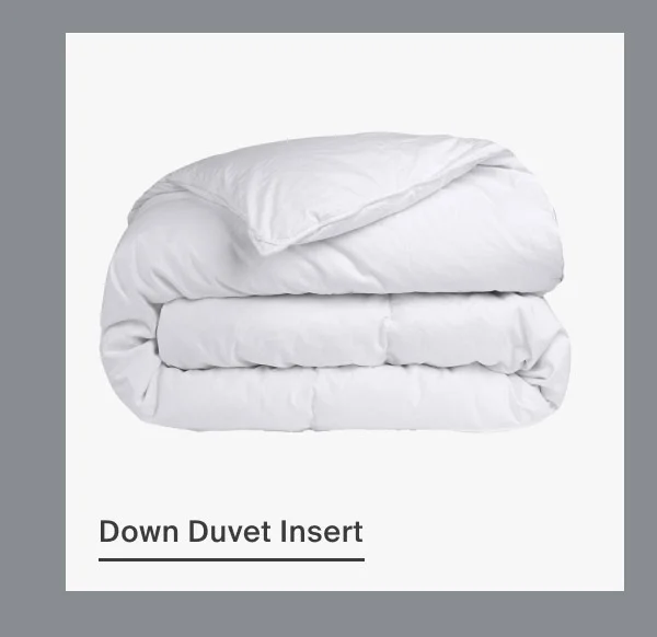 Shop Down Duvet Insert