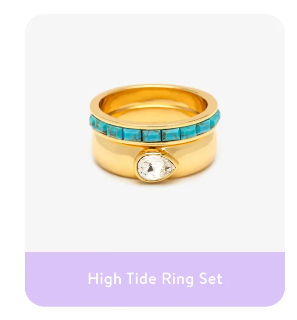 High Tide Ring Set