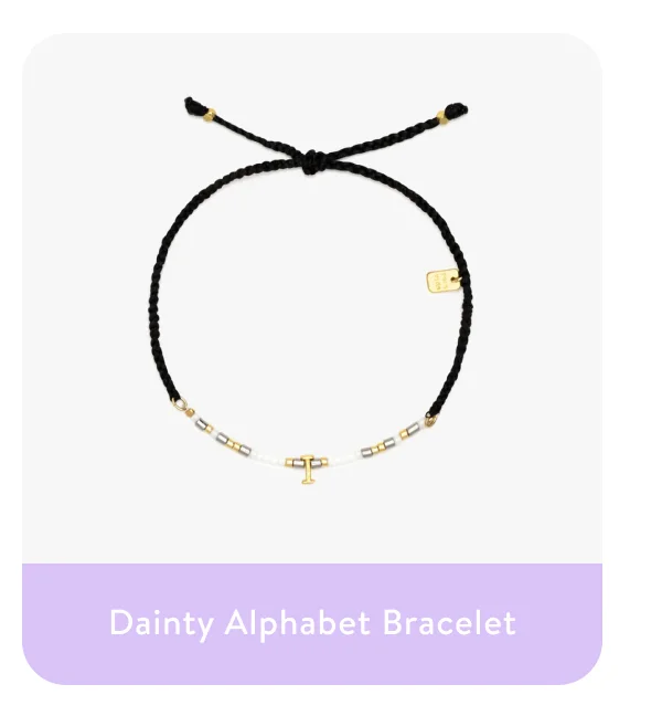 Dainty Alphabet