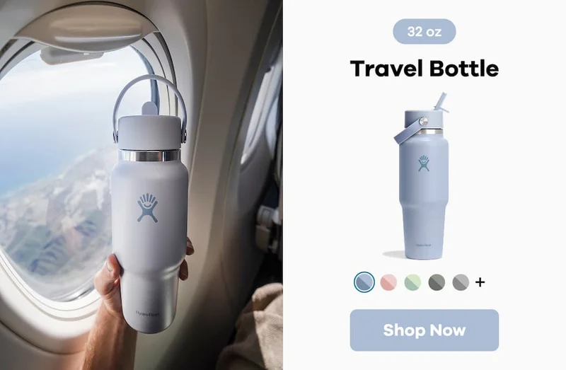 32 oz Travel Bottle | Shop Now