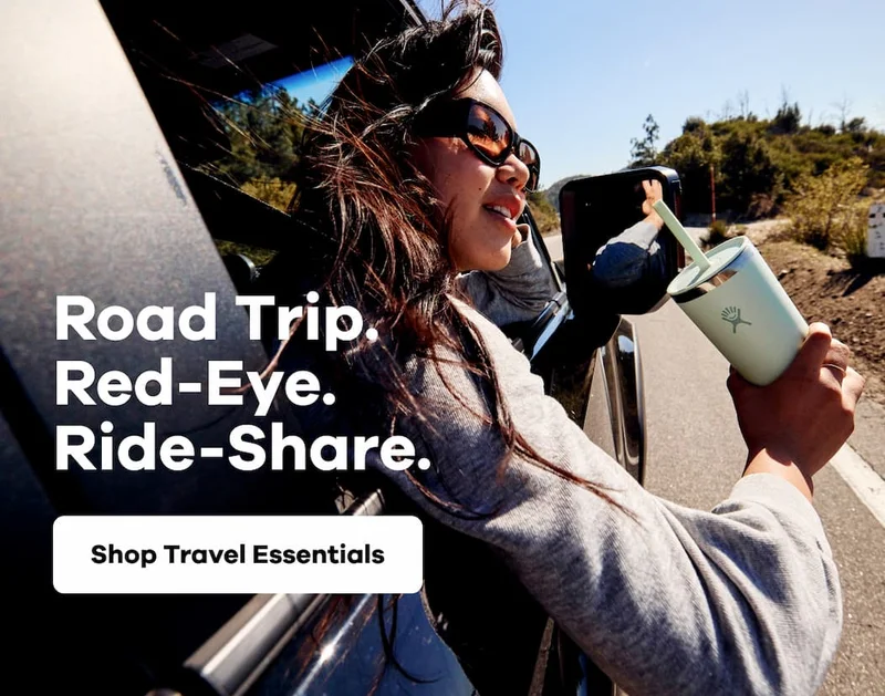 Road Trip. Red-Eye. Ride-Share. | Shop Travel Essentials