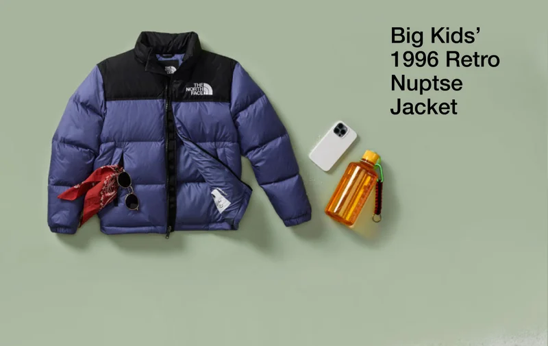 Big Kids' 1996 Retro Nuptse Jacket