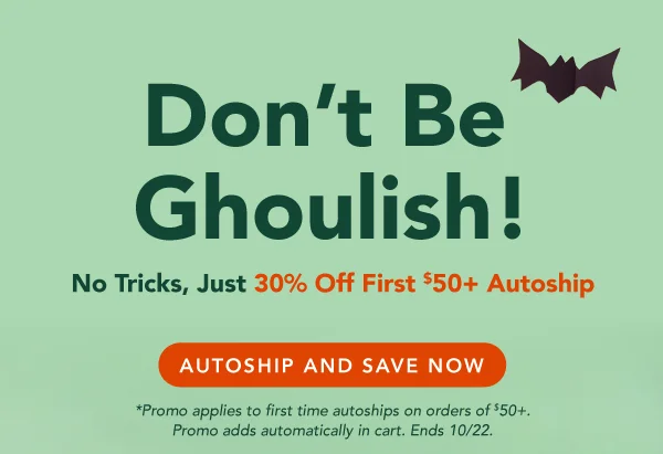 30% Off First Autoship of $50+