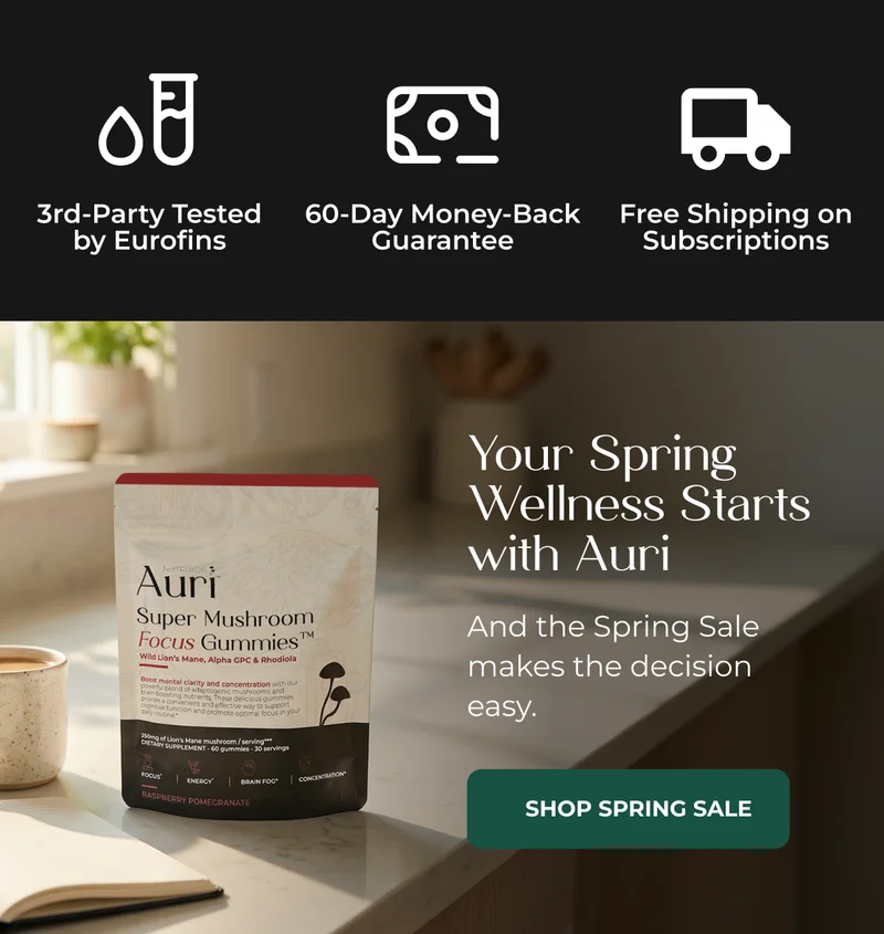 Your spring wellness starts with Auri