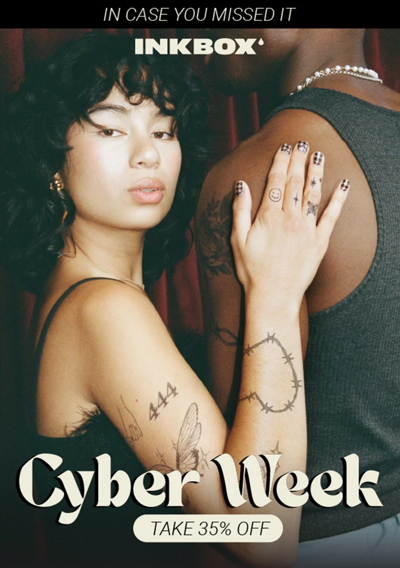 In case you missed it: INKBOX Cyber Week Take 35% OFF