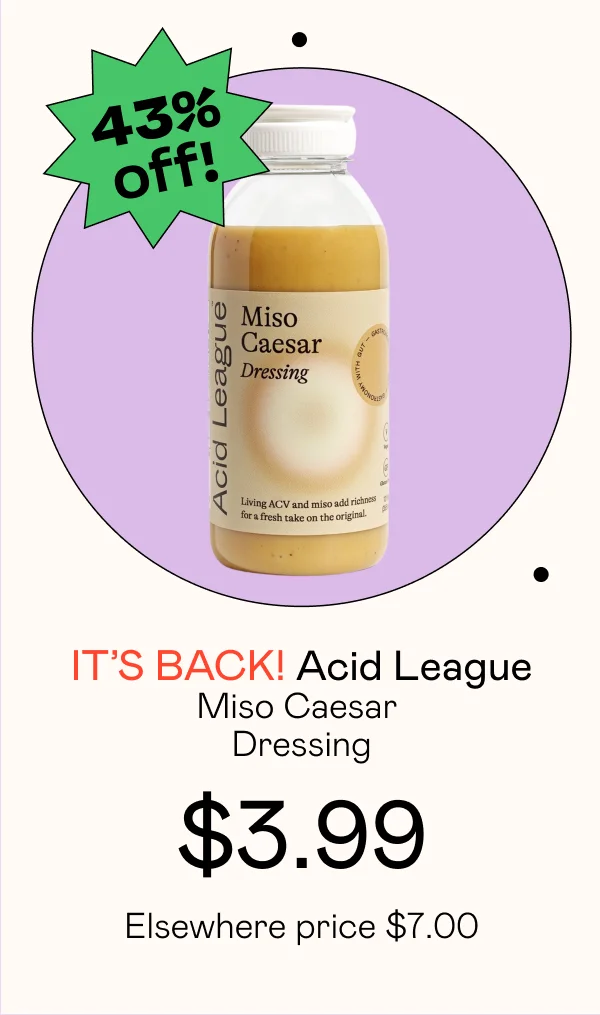 Miso Caesar Dressing