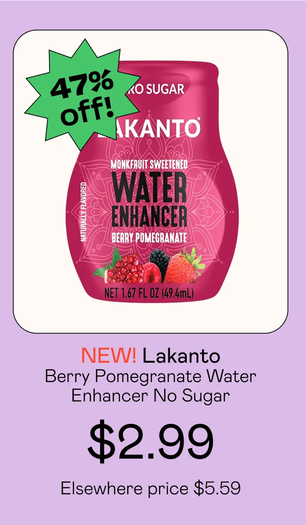 Berry Pomegranate Water Enhancer - No Sugar