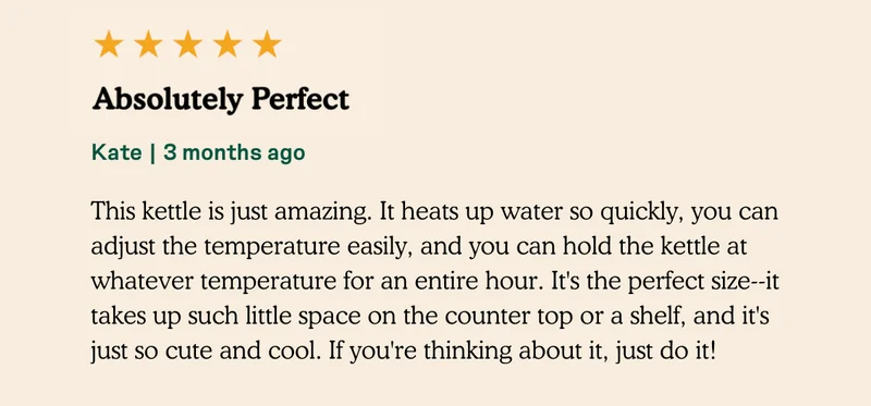 Review from Kate: Absolutely Perfect