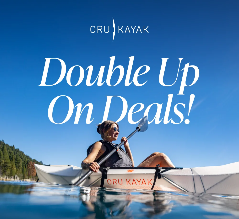 NEW DEAL OF THE WEEK! FREE PADDLE & PACK ($318 value)
