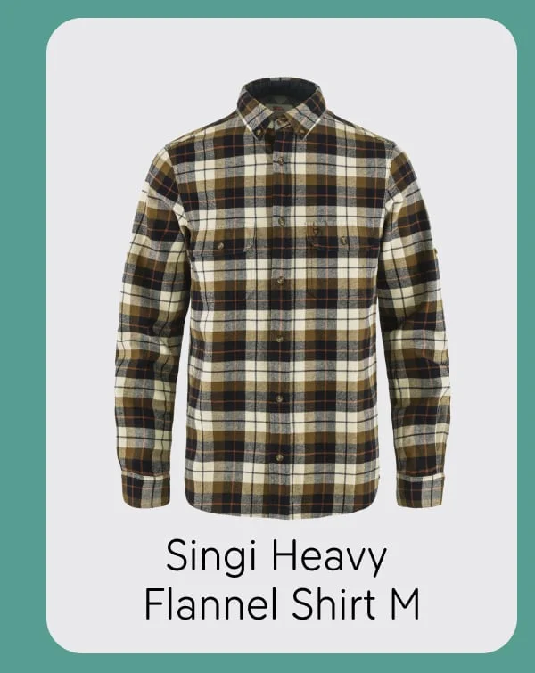 Singi Heavy Flannel Shirt M