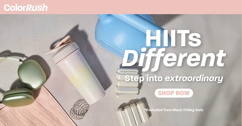 HIITs Different - Color Rush - Shop Now!