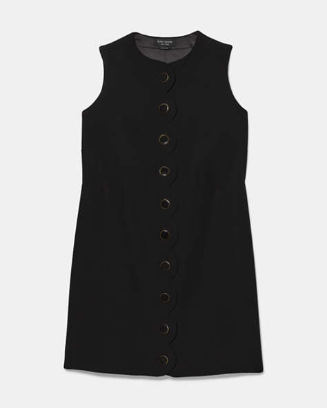 Scallop Shift Dress