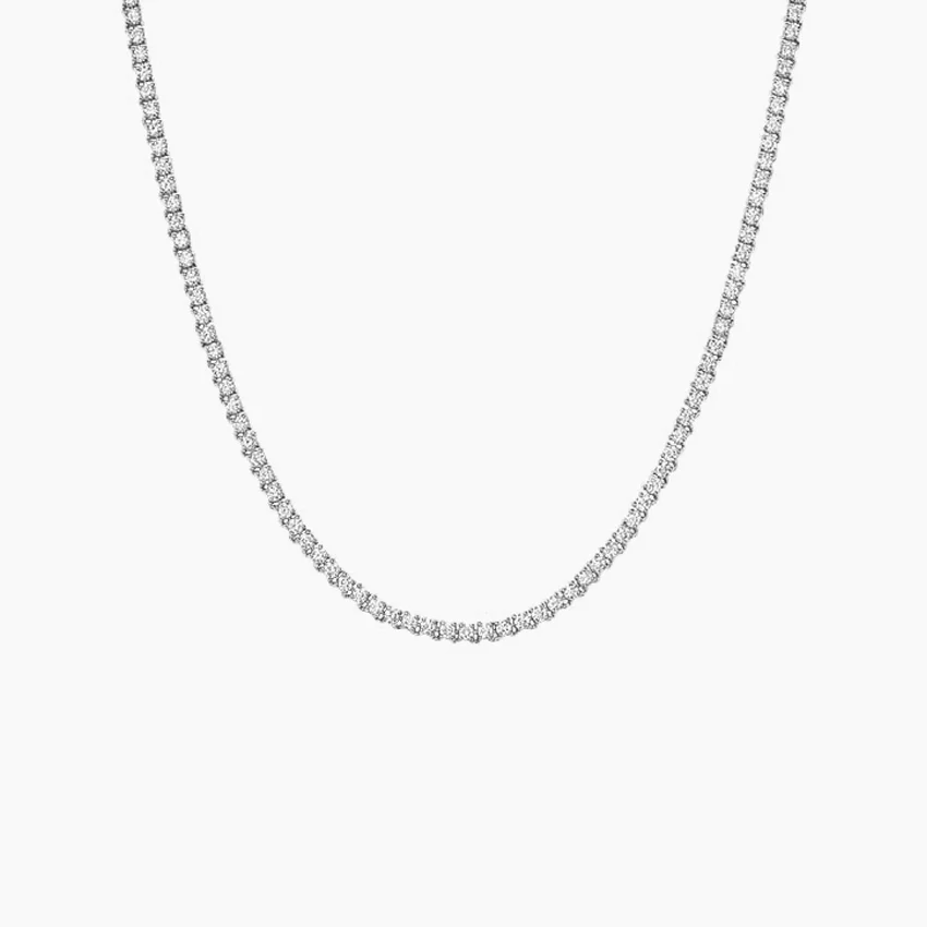 Petite Diamond Tennis Necklace