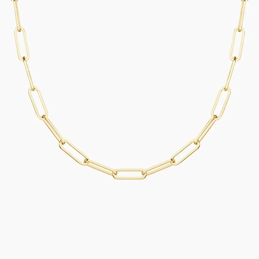 Lola Paperclip 18 In. Chain Necklace