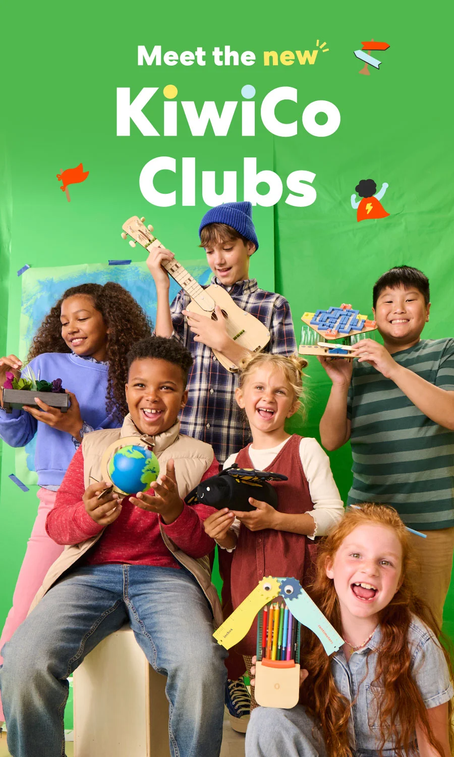 Meet the new KiwiCo Clubs