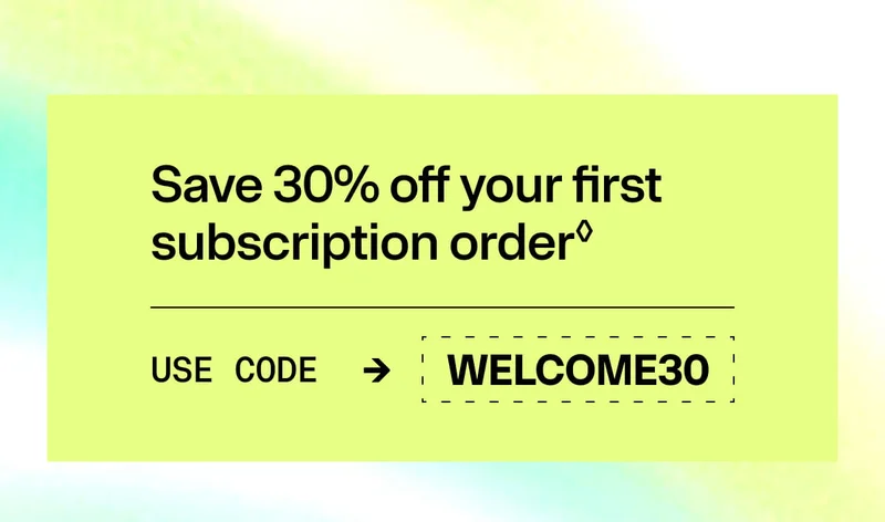 30% off your first subscription module