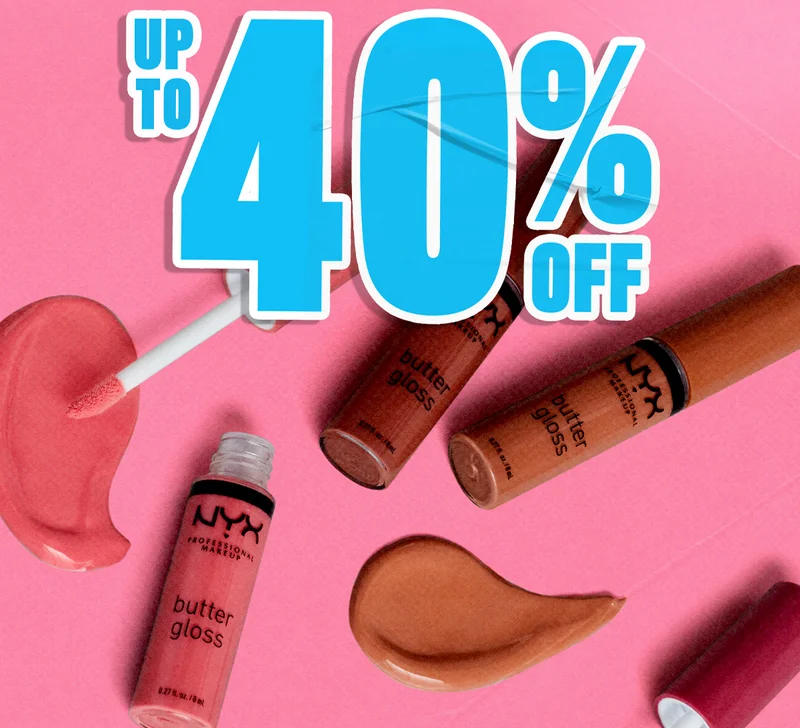 UP TO 40% OFF