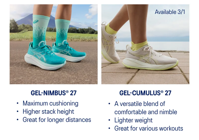GEL-NIMBUS 27 vs. GEL-CUMULUS 27