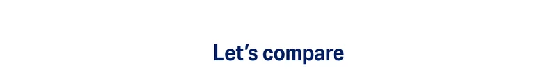 Let's Compare