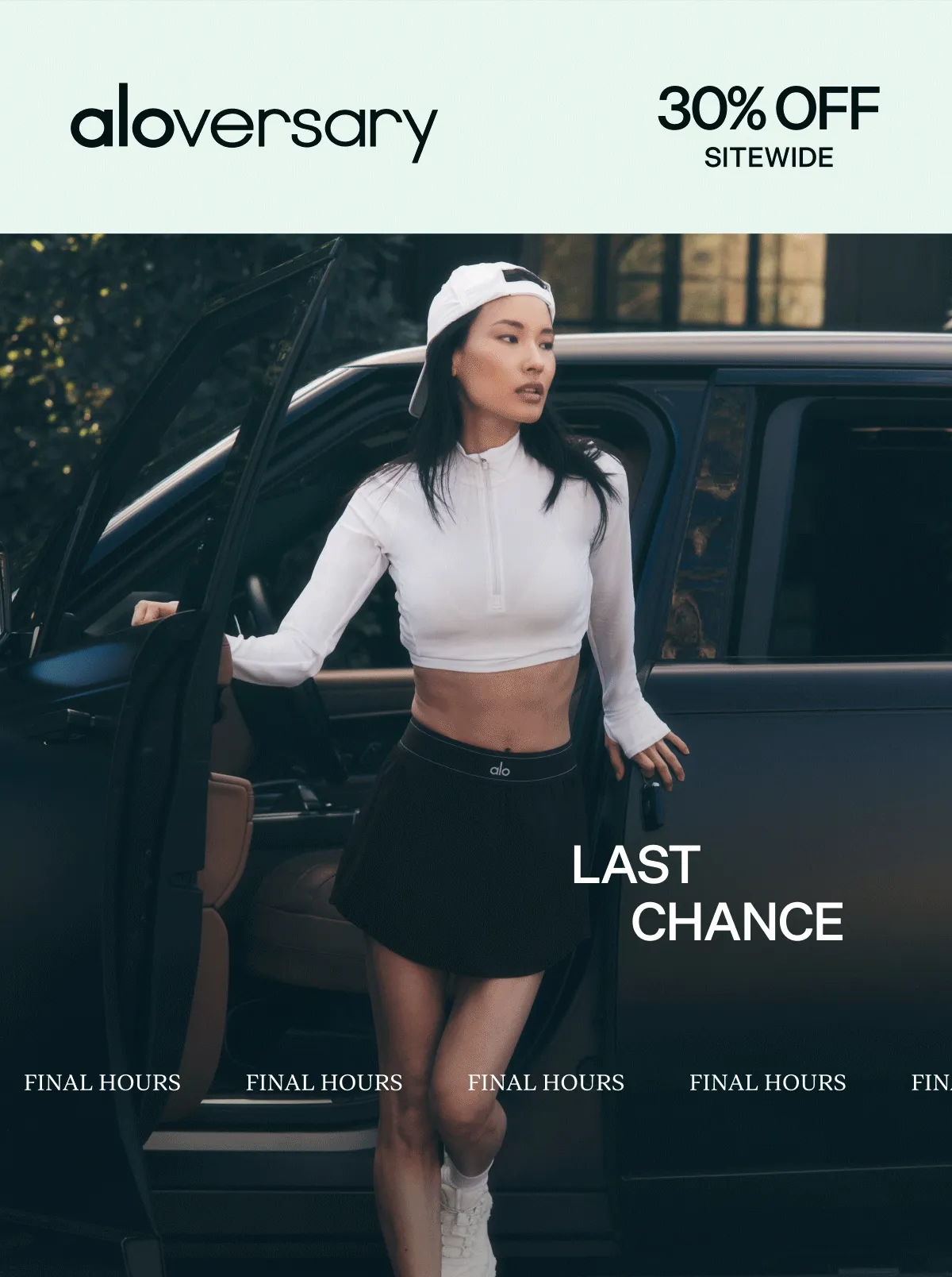 ALOVERSARY. 30% OFF SITEWIDE. LAST CHANCE. FINAL HOURS
