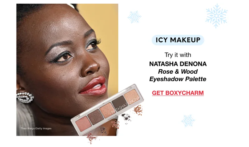 ICY MAKEUP. Try it with NATASHA DENONA Rose & Wood Eyeshadow Palette. GET BOXYCHARM
