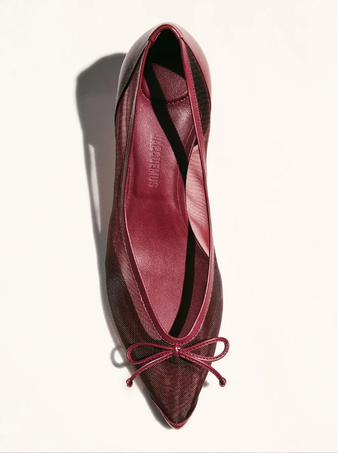 Trending now: burgundy