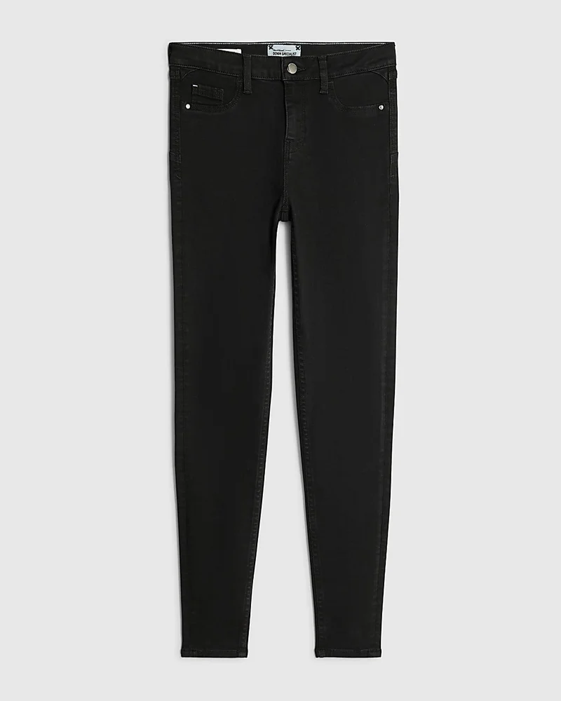 Black Mid Rise Sculpt Skinny Jeans Black Mid Rise Sculpt Skinny Jeans