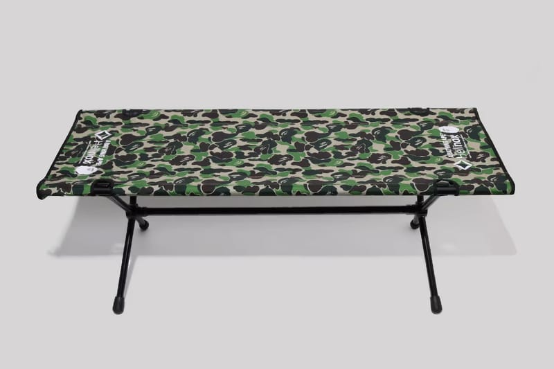 🏕️ BAPE & Helinox Reunite for CAMO Outdoor Furniture & Special-Edition Shark Hoodie