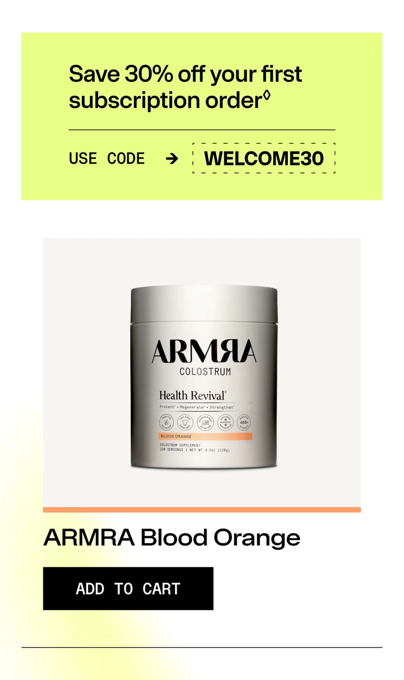 ARMRA Blood Orange Jar