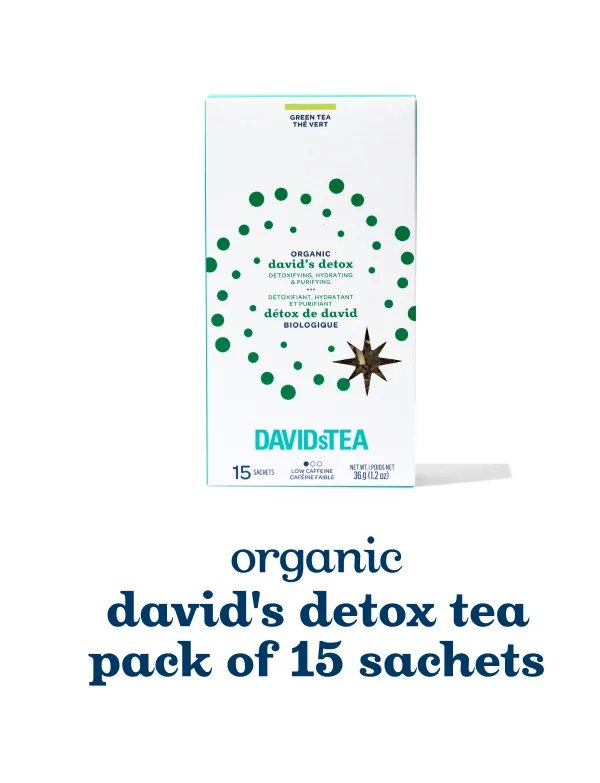 Organic david's detox tea pack of 15 sachets
