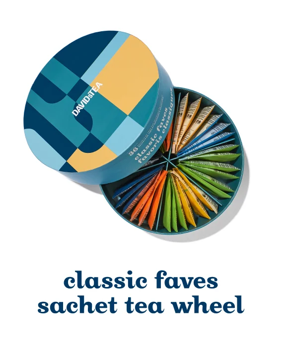 Classic faves sachet tea wheel