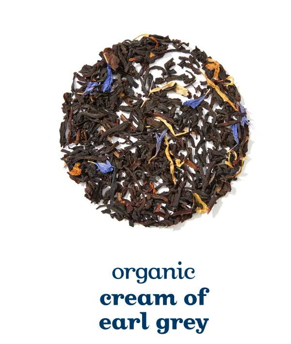 Organic cream of earl grey