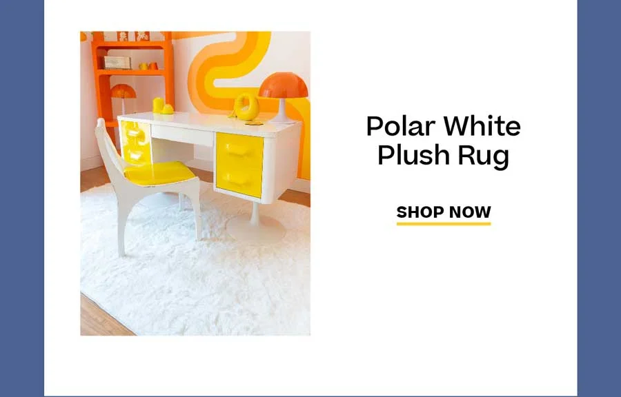 Polar White Plush Rug: Shop Now