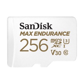 SanDisk MAX ENDURANCE 256GB UHS-I microSDXC Memory Card with SD Adapter