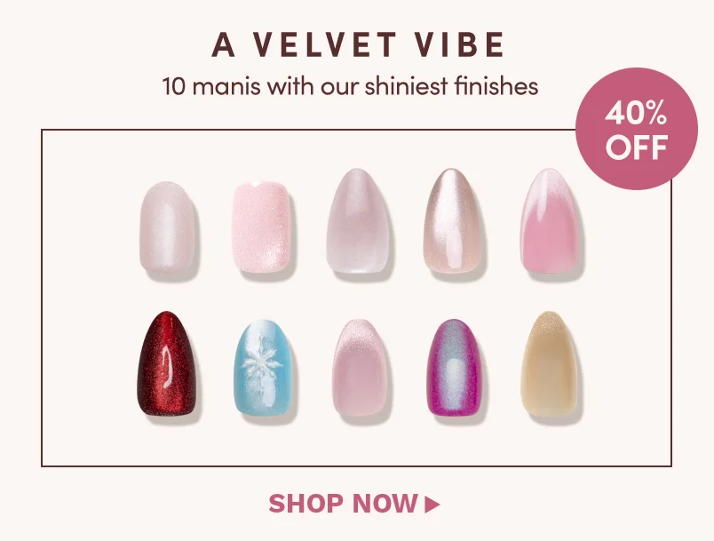 Shop 40% Off A Velvet Vibe