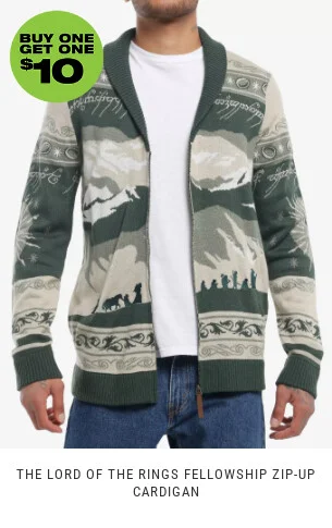 Shop outerwear, buy one, get one $10