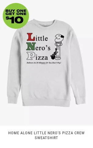 Shop outerwear, buy one, get one $10