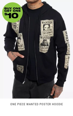 Shop outerwear, buy one, get one $10