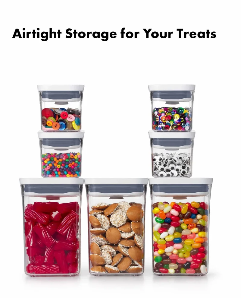 Airtight storage for your treats.