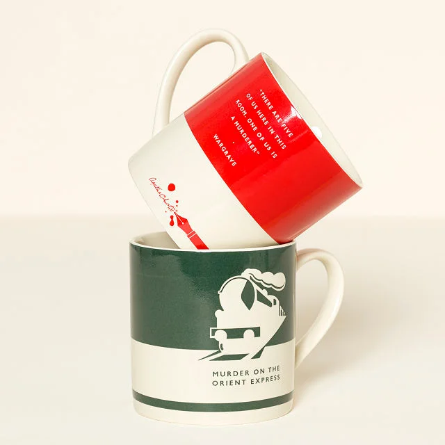 Agatha Christie Murder Mystery Mug