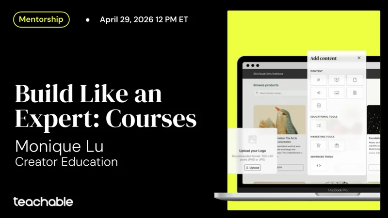 Build like an expert: Courses