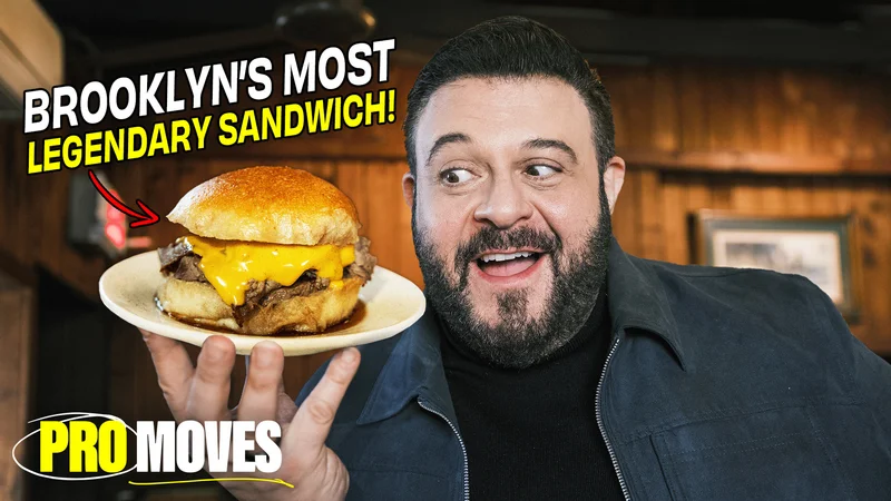 Adam Richman Eats Brooklyn’s Most Legendary Sandwich