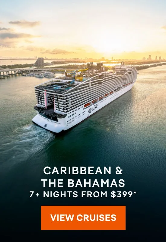 Caribbean & Bahamas – 7+ Nights – Click to View Cruises & Book Now