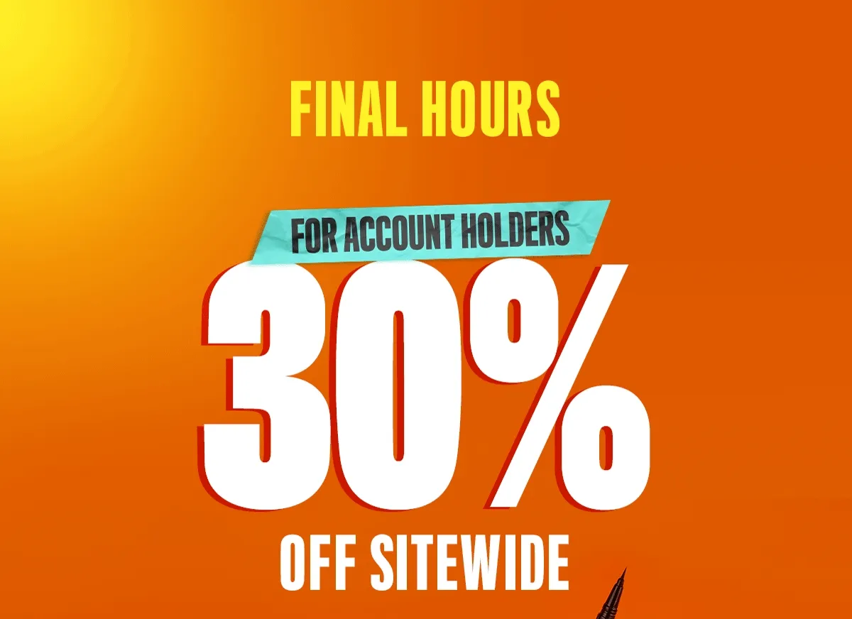 30% off sitewide