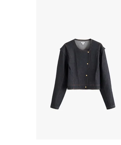 Light Sculpted Jacket Indigo