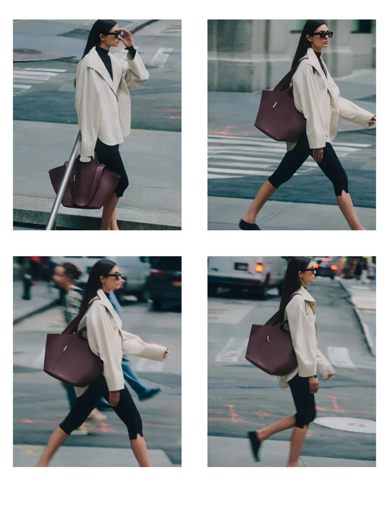 Paloma Tote Plum