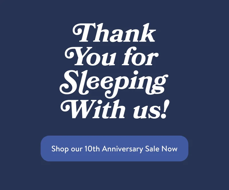 Thank You for Sleeping With us!